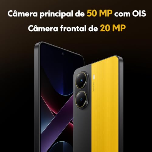 Xiaomi POCO X7 Pro - Smartphone de 12+512GB, Pantalla CrystalRes 1.5K 120Hz AMOLED, MediaTek Dimensity 8400-Ultra, Cámara de 50 MP, 90W HyperCharge, Cargador no Incluido, Negro (Versión ES) - Imagen 6