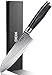 Price comparison product image DEIK Chef Knife, 7 Inch Santoku Kitchen Knife, VG-10 Core with 67 Layers Damascus Steel, Ergonomic Pakka Handle, Ultra Sharp Multipurpose Cooking Knife, With Gift Box