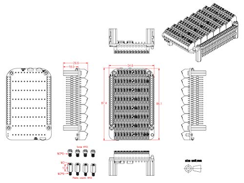 Bloque de terminales de tornillo para BeagleBone Black en domótica casera 6