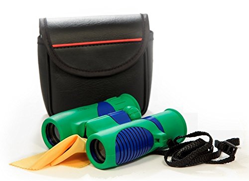 Kidwinz Original Compact 8X21 Kids Binoculars Set - High Resolution Real Optics - Shock Proof - Bird Watching - Presents For Kids - Children Gifts - Boys And Girls - Outdoor Play - Hunting - Camping #TOP5