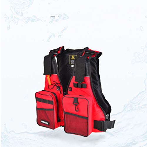 Colete de pesca com mosca BESPORTBLE, colete salva-vidas, multifuncional e respirável para natação,