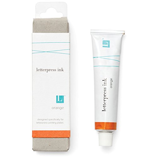 QuicKutz 0822431025304 We R Memory Keepers Ink Letterpress-30ml-Orange, Orange