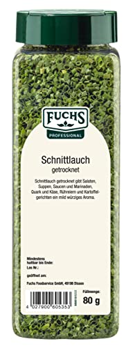 Fuchs Professional - Schnittlauch geschnitten | 80 g in der Streudose