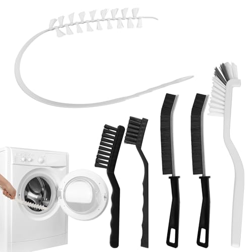 Lista de costo de lavadoras , tabla con los diez mejores. 40 XPMBF - Kit de cepillos de limpieza para lavadora, accesorios de limpieza de lavadora, 6 piezas, cepillo para polvo limpiador de colada para tambor y cepillo para polvo de limpieza...