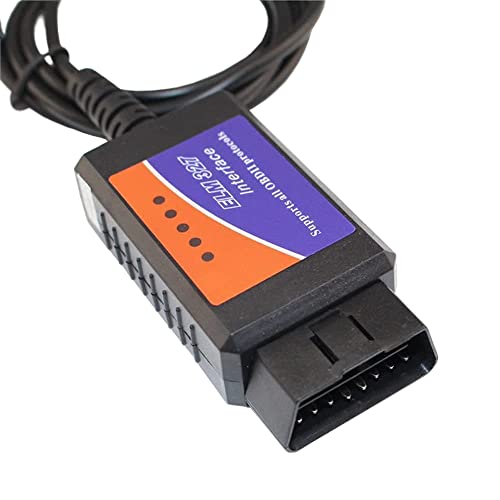 PremiumCord Kabel Diagnostyczny ELM327 USB OBD-II, USB 2.0, Wskaźniki LED, Napięcie Robocze 12V, Uniwersalna Autodiagnostyka, Długość 1,5m