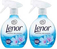 Lenor Faltenlöser Spray entfernt Falten im Stoff, Duft Frühlingserwachen, Doppelpack, 2 x 500 ml