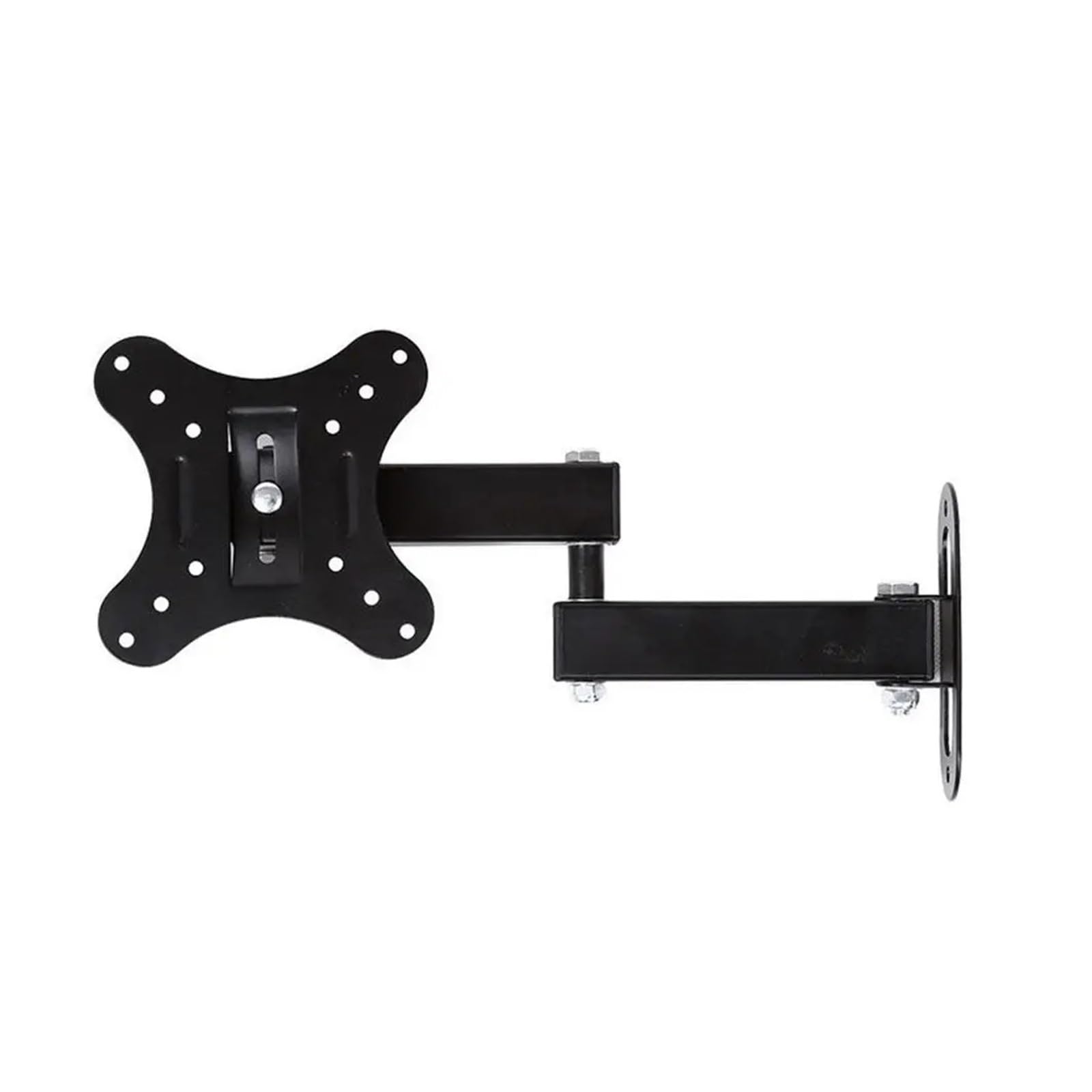 Soporte de pared para monitor LCD LED, soporte de pared ajustable para TV de 10 a 27 pulgadas