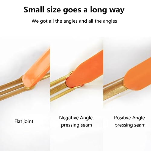 Silikonentferner Werkzeug Set, Fugenglätter, Silikon Abzieher, Silikonabzieher Fugenabzieher, für Bad, Küche, Fenster, Böden & Mehr zum Versiegeln und Profilieren(Size:12pcs)