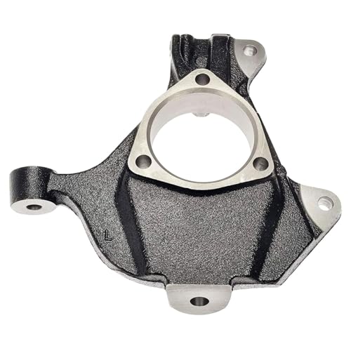 Image of Detroit Axle - RWD Front Left Knuckle Kit for 2007-2013 Chevrolet Silverado 1500 Avalanche GMC Sierra 1500, 2007-2014 Suburban Yukon XL 1500 Tahoe Escalade ESV Steering Knuckle, Wheel Bearing Hub