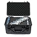 HDLNKAK 0-6 inch Outer Diameter Micrometer Set, 6-Piece high-Precision Micrometer Tool Set, Equipped with 0.0001 inch Scale and Tungsten Carbide tip, Comes with a Sturdy Portable Carrying case.