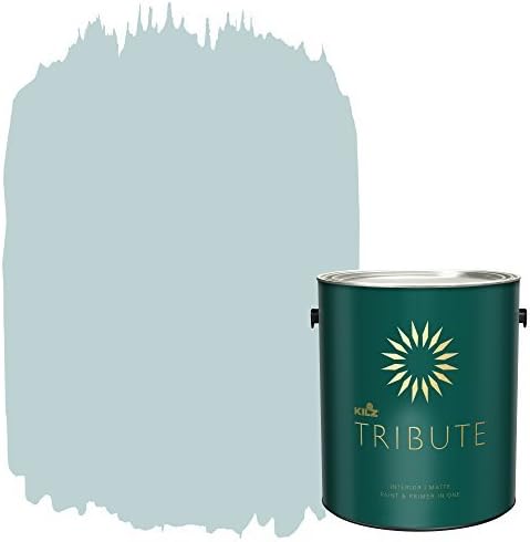 TRIBUTE Paint & Primer, Interior, Matte, Almost Aqua, 1 Gallon