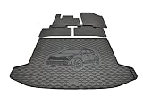 Mattenprofis Gummimatten + Gummi Kofferraumwanne Set kompatibel mit Kia Sportage V NQ5 HEV ab Bj.2022 GKK