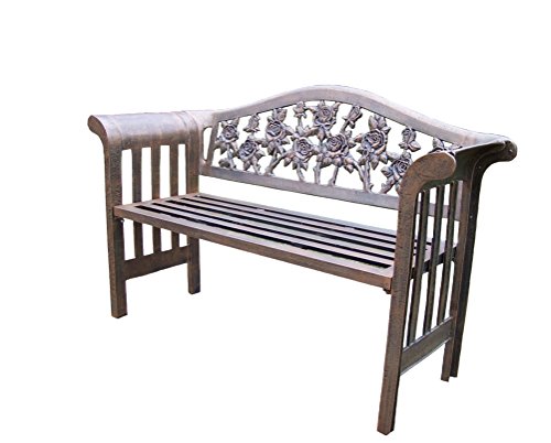 Oakland Living Tea Rose Royal Bench #TOP17