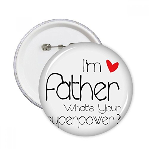 Le meilleur papa que je suis père badge pins souvenir familial multicolore