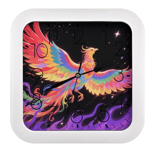 Horloge numérique carrée Phoenix au design classique et finitions soignées