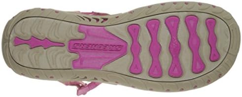 Skechers Women's Reggae Haystack Toe Ring Sandal,Fuchsia/Amp/Natural,6 M US | Image 3