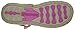 Skechers Women's Reggae Haystack Toe Ring Sandal,Fuchsia/Amp/Natural,11 M US