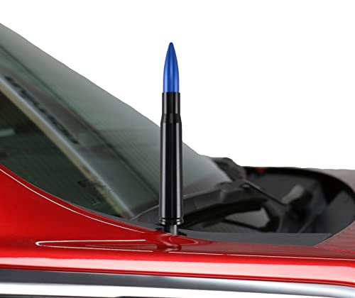 Antenne bleue aluminium Calibre 50 noir Votex fabrication USA premium