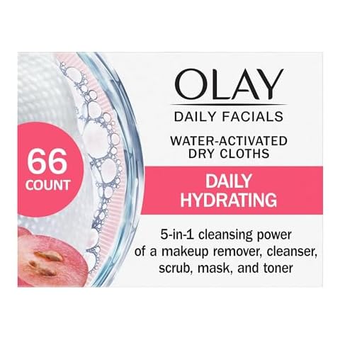Olay Daily Facials Cleansing Cloths, 66 count Cover