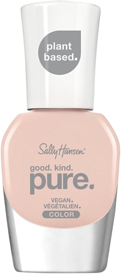 Sally Hansen Good Kind Pure Vegan Nail Polish, Romantic Peach, 11 ml