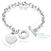 MSFLORAL Charm Bracelet Graduation Gifts Her, Personalized Senior 2027 Heart Charm Bracelets with OT Clasp for Class of 2027 Senior Bracelet Graduated Gifts Idea