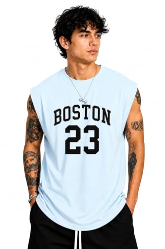 Image of Printed Men's Polycotton Relax Fit Round Neck Half Sleeve T-Shirt for Casual & Gym Wear