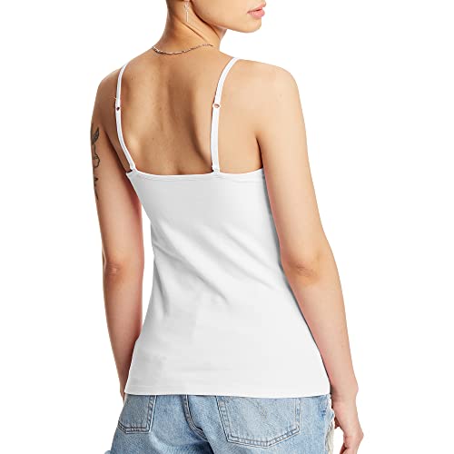 Hanes Women's Cami with Built-in Shelf Bra, Stretch Cotton Camisole, Adjustable Straps2