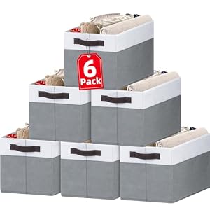 Criusia Closet Organizers and Storage Baskets...