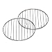 Cake Cooling Racks- Set of 2 Round 8 Inch Chrome Cooling Cake, Pastry or Cookie Racks