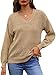 Chunky Cardigan Sweaters for Women Tops Teen Girl Clothes Fall Shirts Tunic Top for Women Loose Fit Dressy Camel Medium