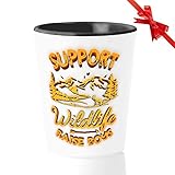 Bubble Hugs Happy Mother'S Day Shot Glass - Support Wildlife Raise Boys - Mothers Day Coffee Present