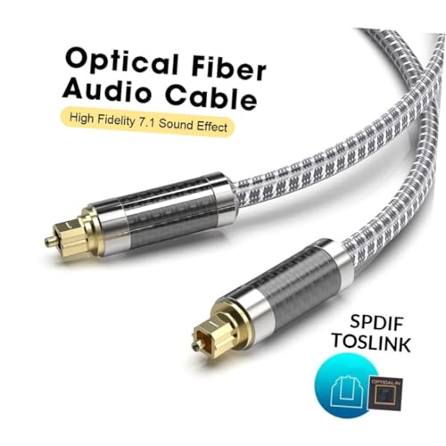 Cable óptico de audio flexible de fibra contra ruidos e interferencias en el sonido 2