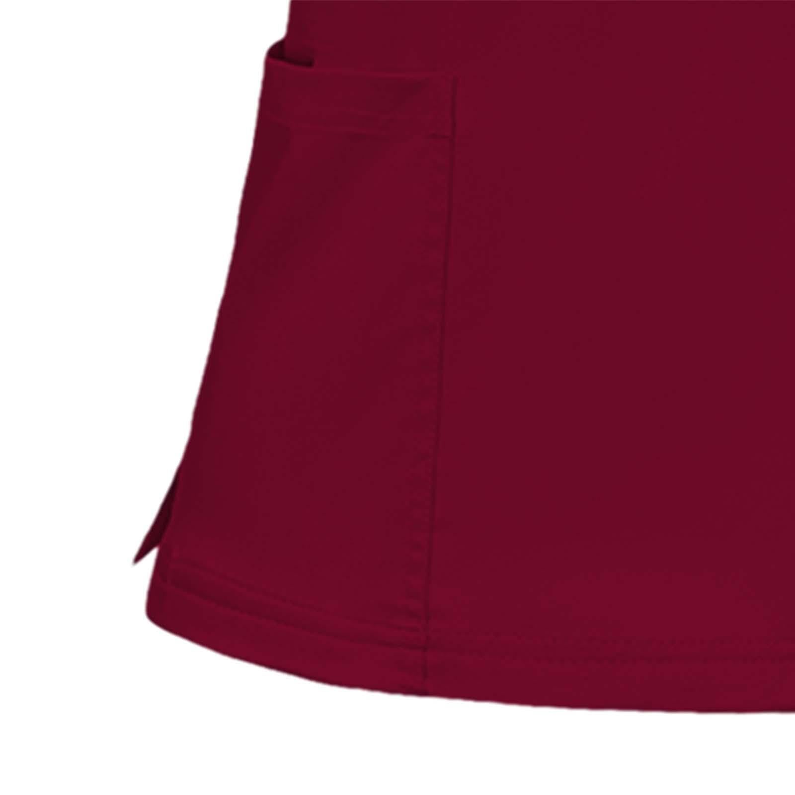 Divisa Da Infermiera Completa con Top Casual Pantaloni Tasche Pratiche Materiale Leggero Poliestere Spandex Rayon Adatta per Donne Assistenti Medici O, S, Rosso