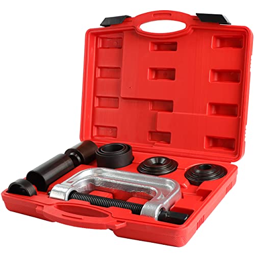 Abn Ball Joint Press Tool Set - 10Pc Ball Joint Remover Tool Ball Joint Press Kit Service Tool Kit With Adapters #TOP7
