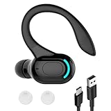 Autonomie longue durée jusqu’à 20 heures et charge rapide USB-C: Cette oreillette Bluetooth professionnelle offre jusqu’à 20 heures d’autonomie en conversation ou en écoute continue. La batterie lithium haute capacité se recharge complètement en environ 1,5 heure via USB-C, garantissant un kit main libre toujours prêt pour les journées chargées et les longs trajets