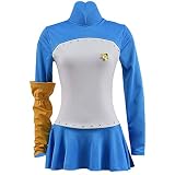 Gegexli Anime The Seven Deadly Sins Cosplay Costumes Elizabeth Liones Dresses Halloween Party (S)