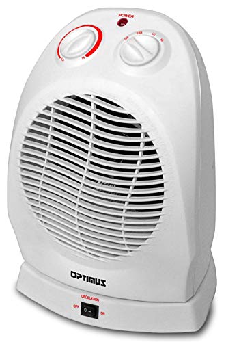 Optimus H-1382 Electric Heater, 1 Pack, White #TOP12