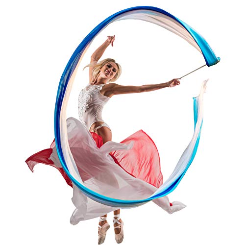 Banderole de danse longue pour éviter les nœuds en tourbillon
