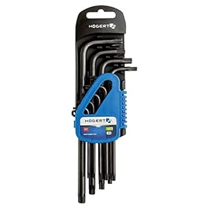 Hogert Technik Germany 9-piece Torx keys set