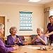 Chair Exercise Chart for Seniors, Home Chair Exercise Guide Wall Charts, Foldable Chairs Yoga Wall Charts, Beginners Fitness Chart Workout Guide, for Fitness, Stretching, Workout, Training