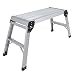 Best Choice Products Aluminum Platform Drywall Step Up Folding Work Bench Stool Ladder