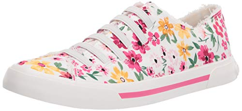 Rocket Dog Women s Jokes Sneaker, White, 9