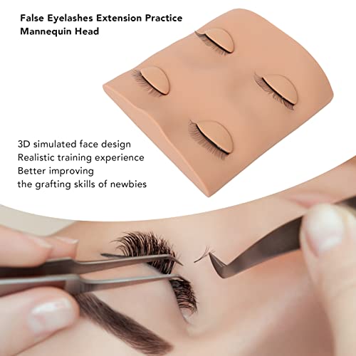 Agatige Eyelashes Extension Mannequin Head - Image 2