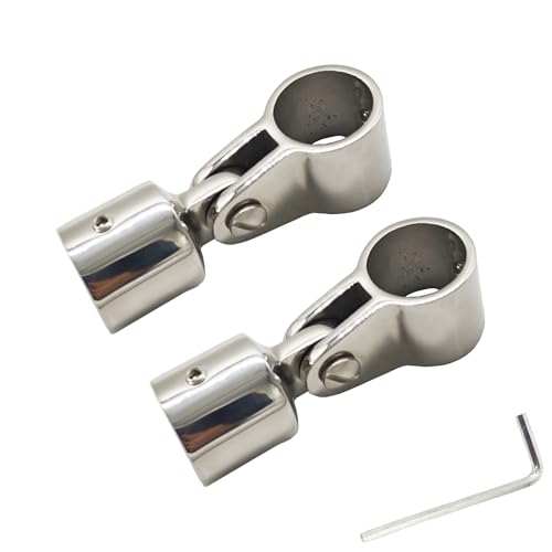 1" Bimini Top Jaw Slide and Eye End Cap, Bimini Top Hardware Kit 2 Sets