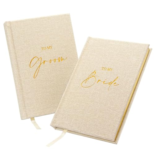 MUUJEE Hard Cover Vow Books (Set of 2) - Foil