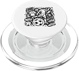 Fun zum Ausmalen Kinderfreizeit Fußball PopSockets PopGrip für MagSafe