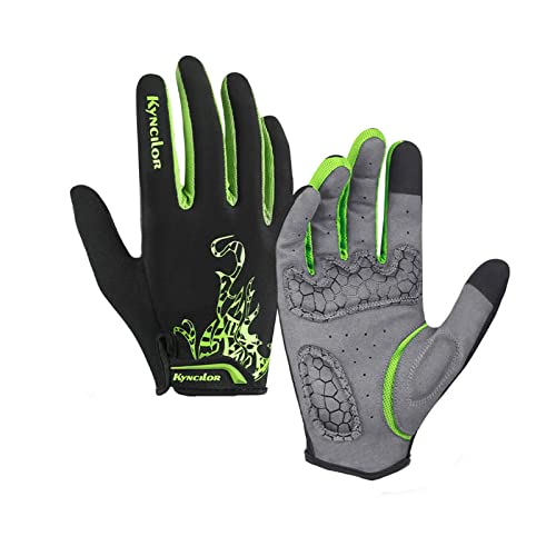 Gants de cyclisme rembourrés et respirants - Protection complète avec fonction tactile