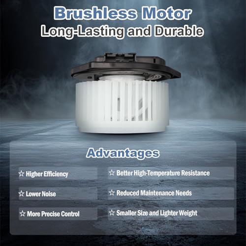 Image of AC Blower Motor with Fan HVAC Heater Blower Motor Fan Fit for Nissan 2007-2014 Altima 2003-2014 Murano Infiniti 2008-2013 G37 2014-2017 Q50 Replace# 700193 272206CA0A