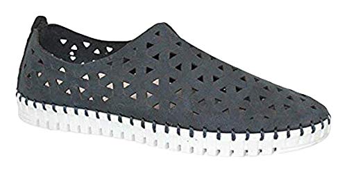 Eric Michael Womens European Casual Light Weight Slip On Flat