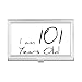 I am 101 Years Old Age Elderly Business Card Holder Case Pocket Box Wallet